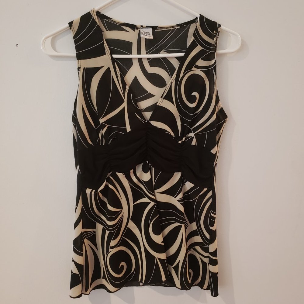 Mixed Brands Four Top Bundle Black and White/Cream/Brown - Picture 8 of 13